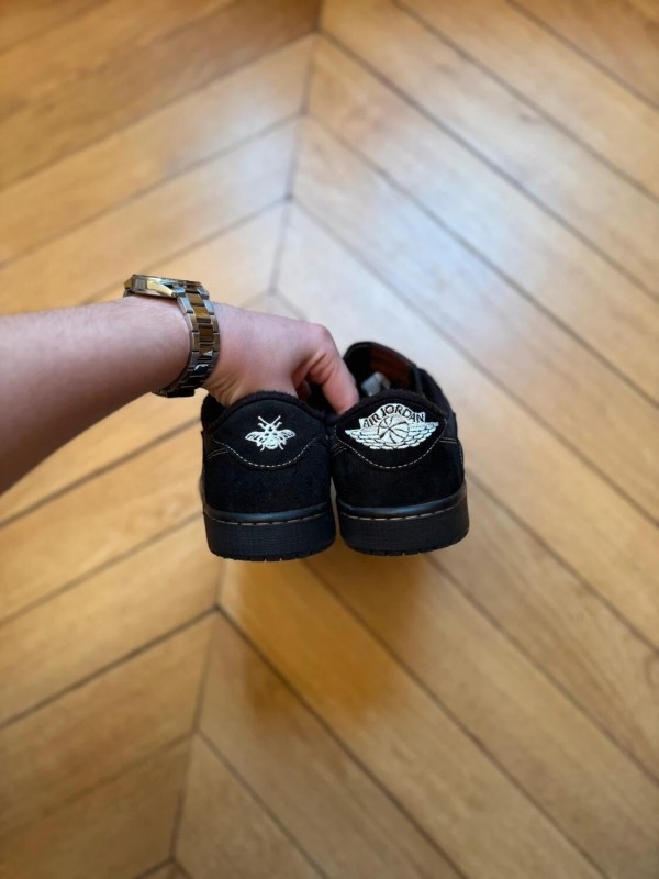 Air jordan 1 low travis scott black phantom 2