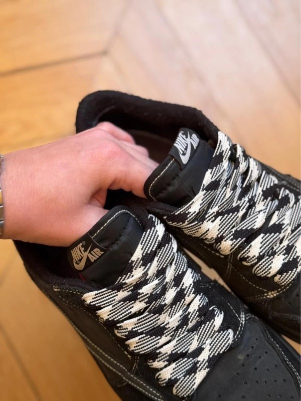 Air jordan 1 low travis scott black phantom 2