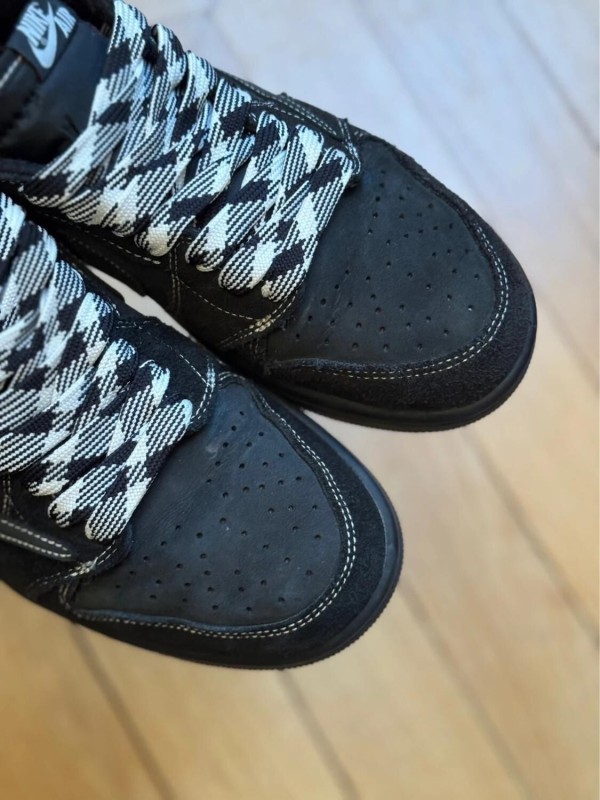 Air jordan 1 low travis scott black phantom 2