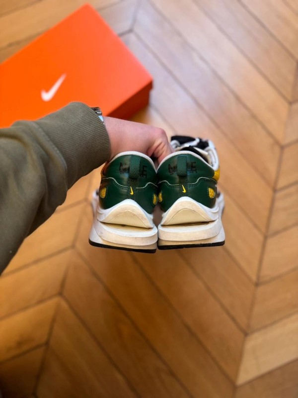 Nike vaporwaffle sacai yellow green brasil Brazil 2