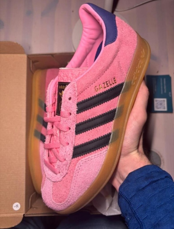 adidas gazelle indoor pink taille 38 2/3