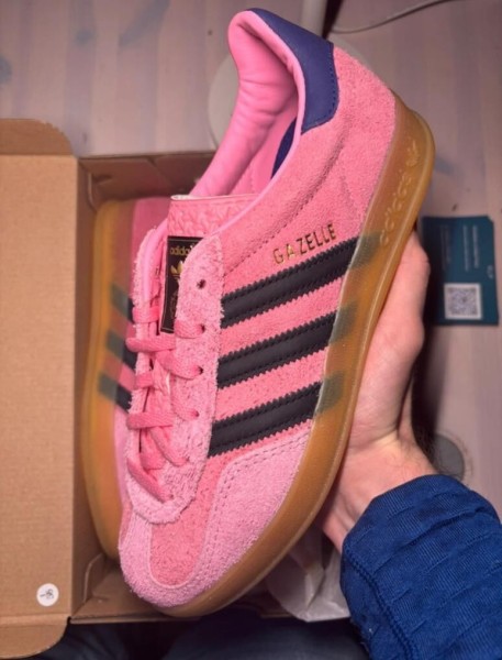 adidas gazelle indoor pink taille 38 2/3