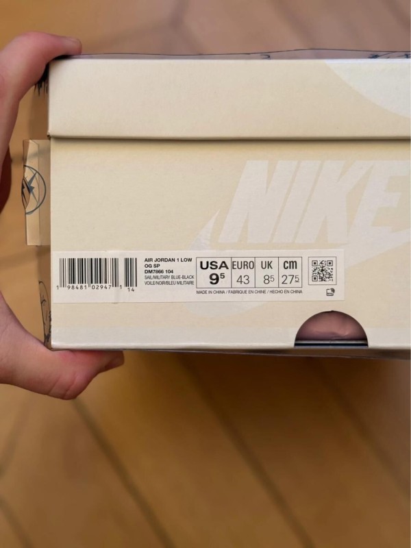 Air jordan 1 low travis scott fragment 2.0 2