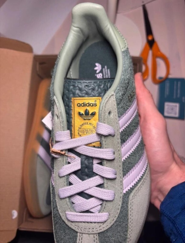 adidas gazelle indoor mineral green taille 37 1/3 2