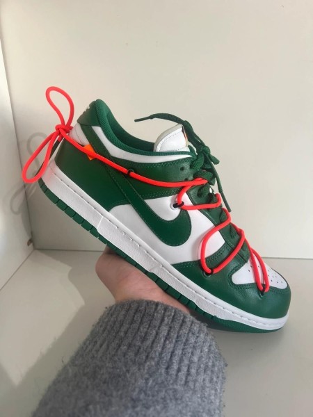 Nike dunk low x Off-White Pine green