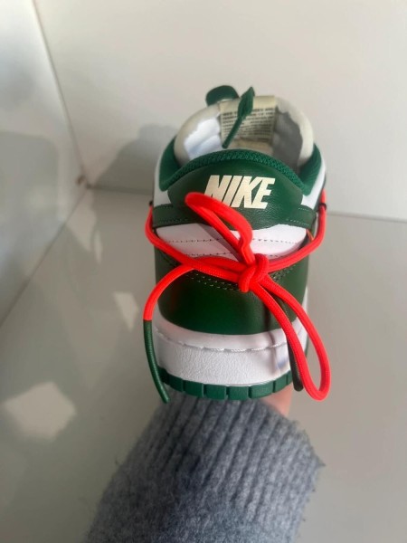 Nike dunk low x Off-White Pine green
