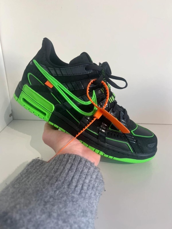 Nike dunk low X Off-White Rubber Green Strike