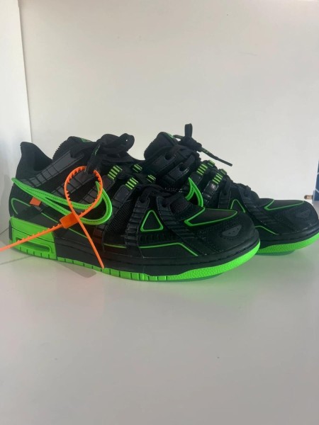 Nike dunk low X Off-White Rubber Green Strike