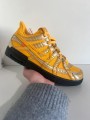 Nike Dunk Low X Off-White Rubber University Gold