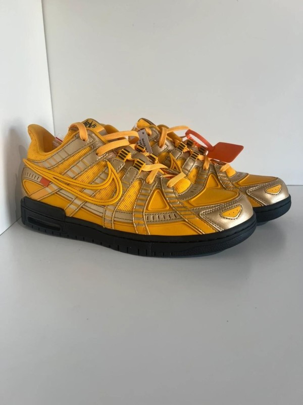 Nike Dunk Low X Off-White Rubber University Gold 2