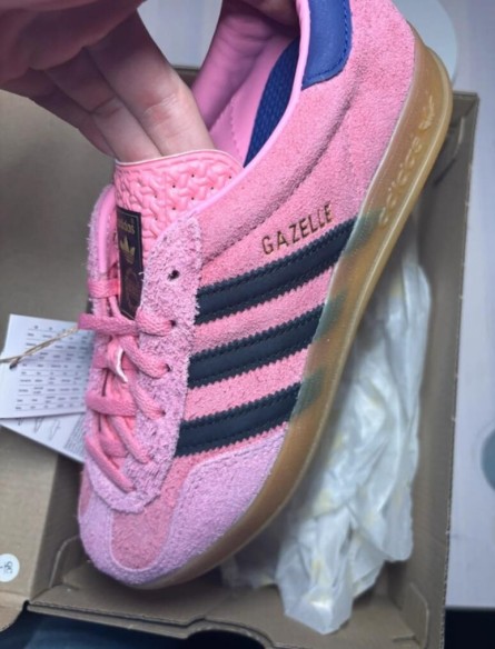 adidas gazelle indoor pink taille 38 2/3