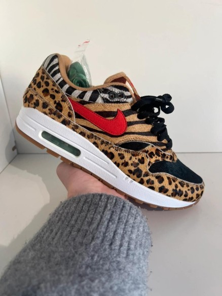 Nike air max 1 animal pack 2.0 (all black box) (2018)