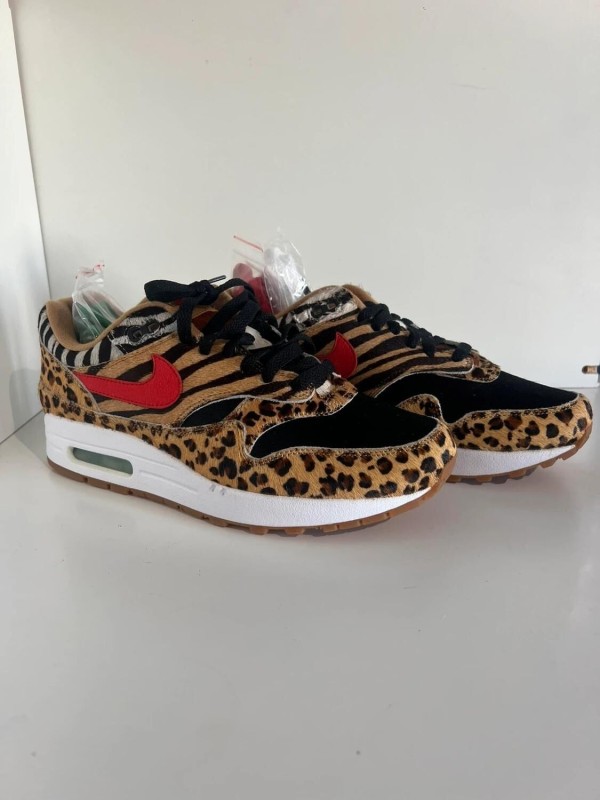 Nike air max 1 animal pack 2.0 (all black box) (2018) 2