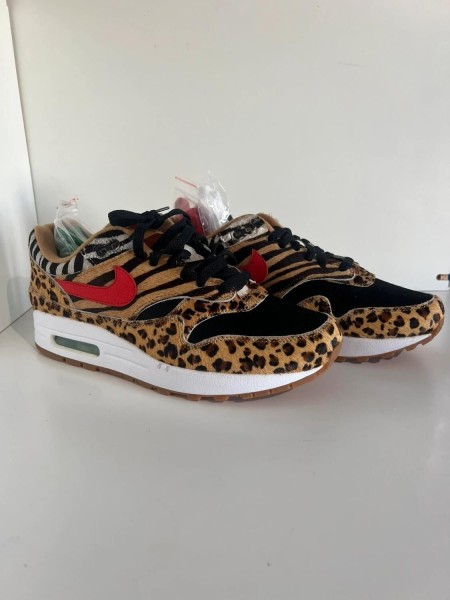 Nike air max 1 animal pack 2.0 (all black box) (2018)