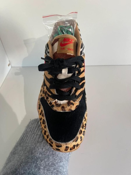 Nike air max 1 animal pack 2.0 (all black box) (2018)