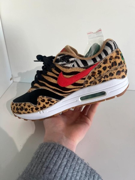 Nike air max 1 animal pack 2.0 (all black box) (2018)
