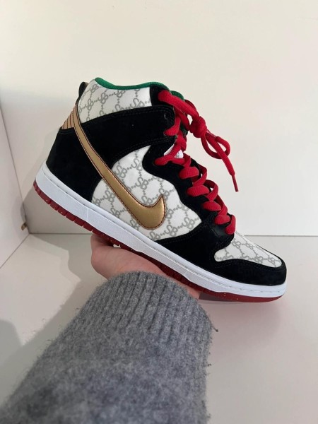 Nike SB Dunk High Black Sheep Paid in full
