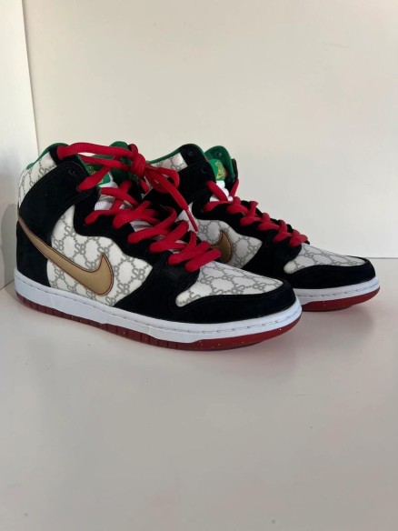 Nike SB Dunk High Black Sheep Paid in full