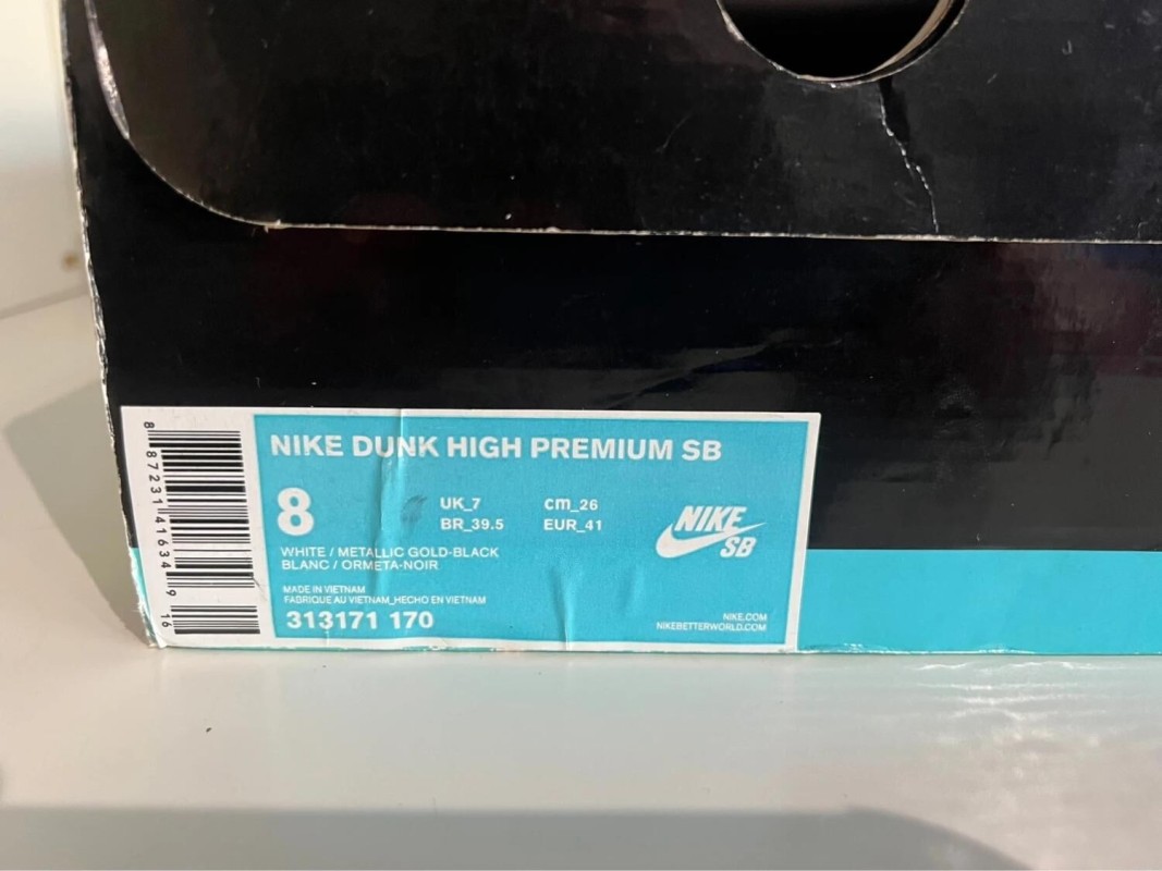 Nike SB Dunk High Black Sheep Paid in full 2