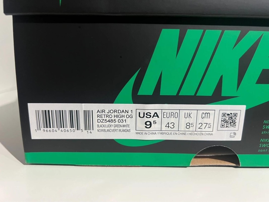 Nike air Jordan 1 Lucky Green 2