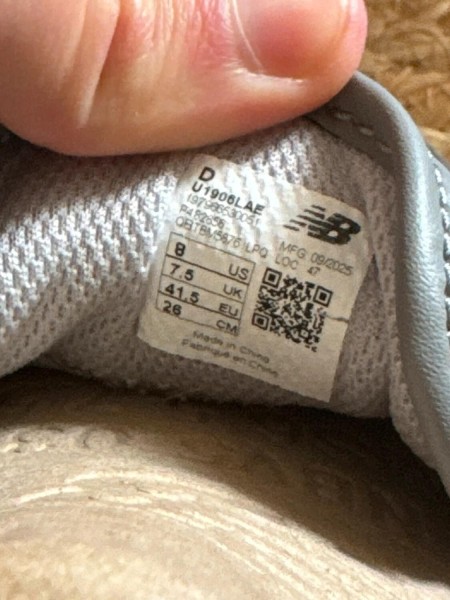 New Balance 1906L Silver - taille 41,5