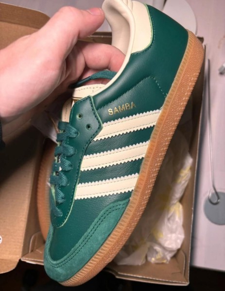 adidas samba og collegiate green taille 36