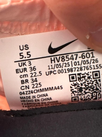 Nike X Jacquemus Moon SP Aluminium Rose - taille 36