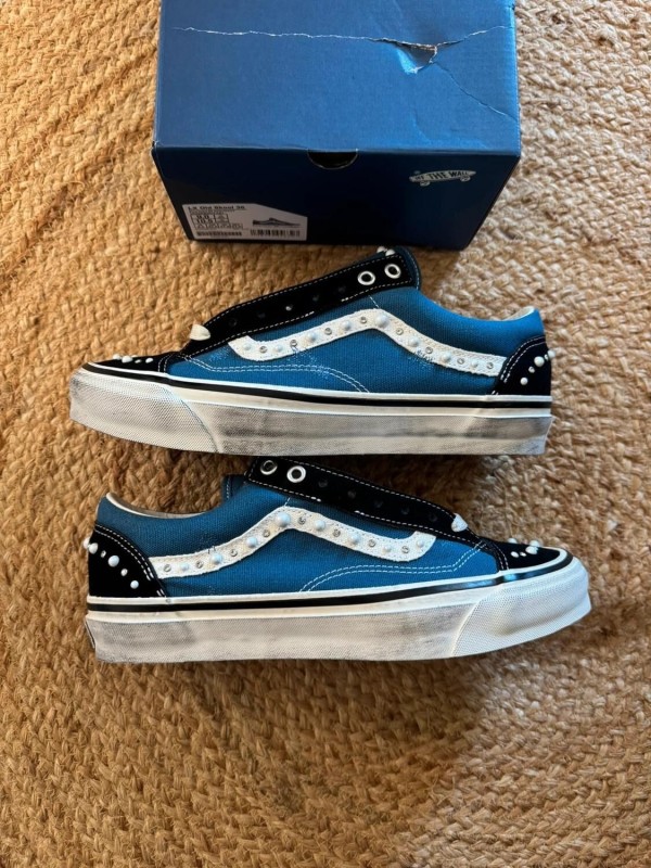 Vans LX Old Skool 36 Pearlized Pack Black Navy - Taille 42 2