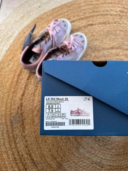Vans old skool rose - taille 38