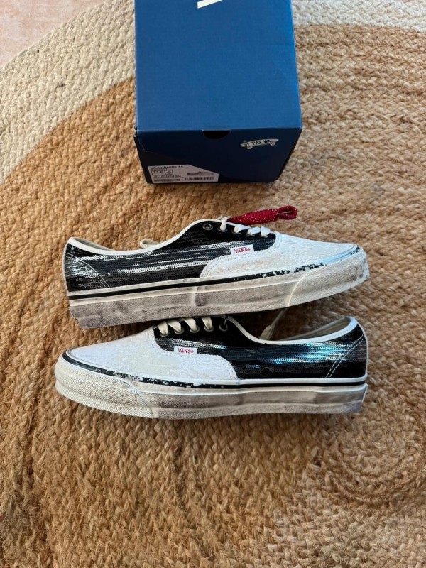 Vans premium authentic La Habana blanc noir - taille 44,5 2