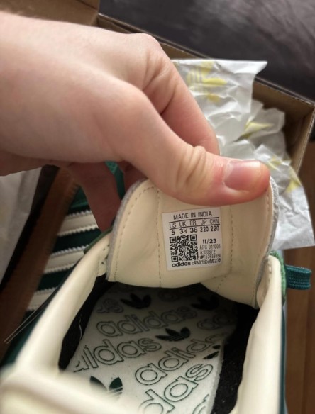 adidas samba og collegiate green taille 36