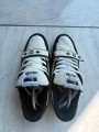 Louis vuitton lv trainer denim scratch velcro virgil abloh noir blanc taille 7 42-42,5