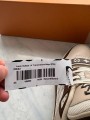Louis vuitton lv trainer scratch velcro virgil abloh marron brown cream taille 9 44-44,5