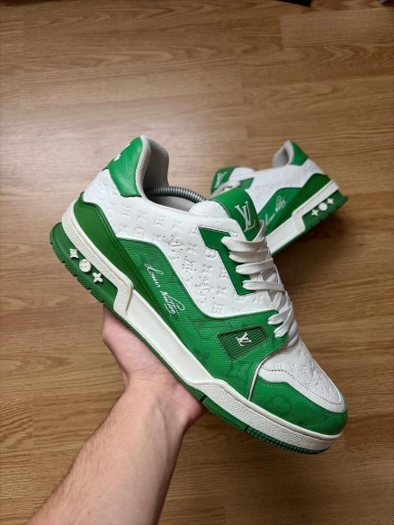 Louis Vuitton Trainer verte