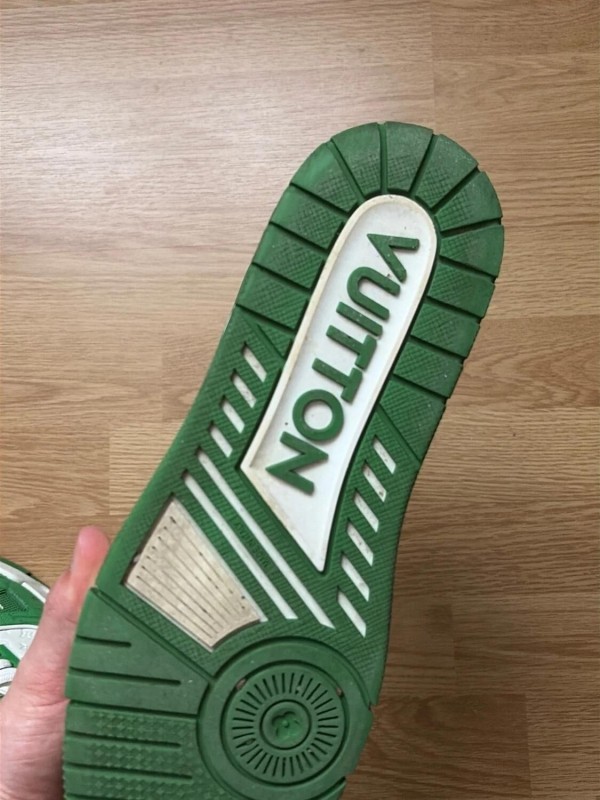 Louis Vuitton Trainer verte 2