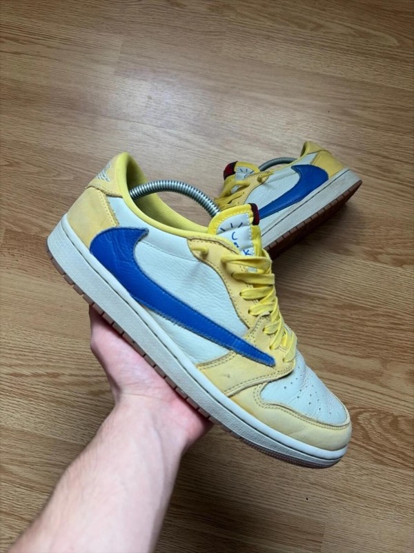 Nike air jordan 1 low Travis canary