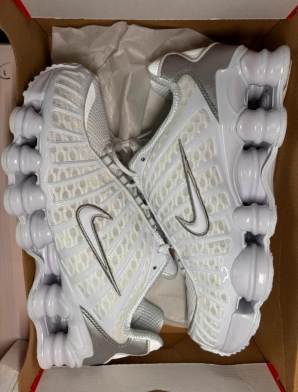 Nike Shox TL White metallic silver taille 42 2