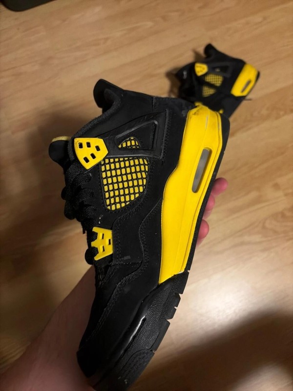 Nike air jordan 4 yellow thunder 2
