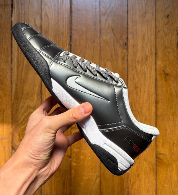 Nike total 90 3 foot football futsal graphite grey white blanc gris 44,5