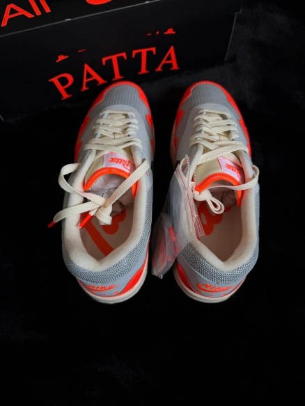Nike air max 1 patta waves crimson - taille 46