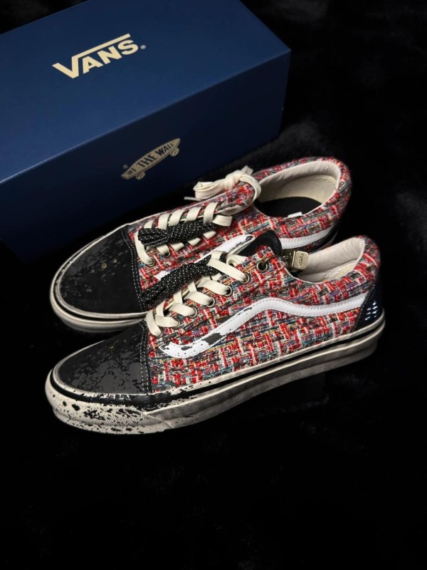 Vans Old Skool Premium Charms Red Black - Taille 44,5