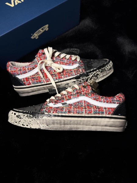Vans Old Skool Premium Charms Red Black - Taille 44,5