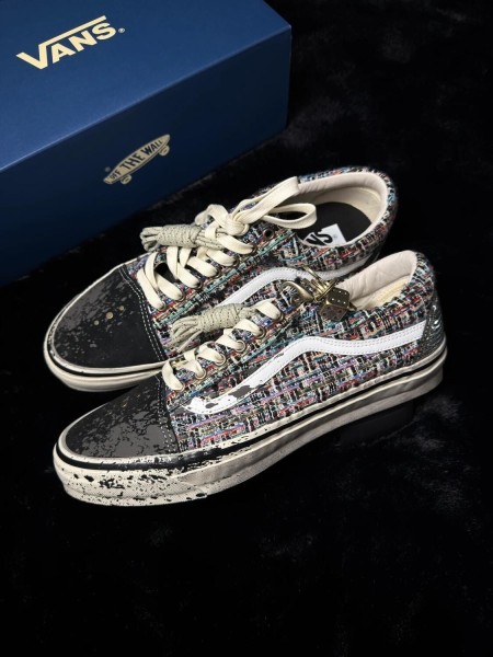 Vans Old Skool premium charms black grey - taille 45