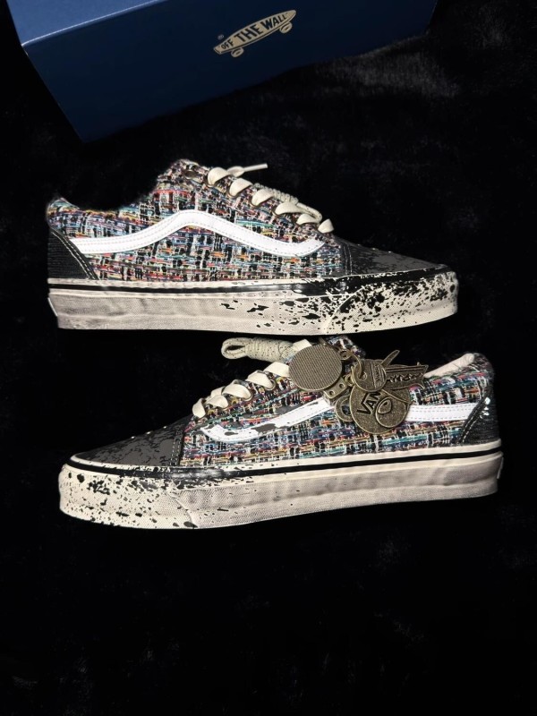 Vans Old Skool premium charms black grey - taille 45 2