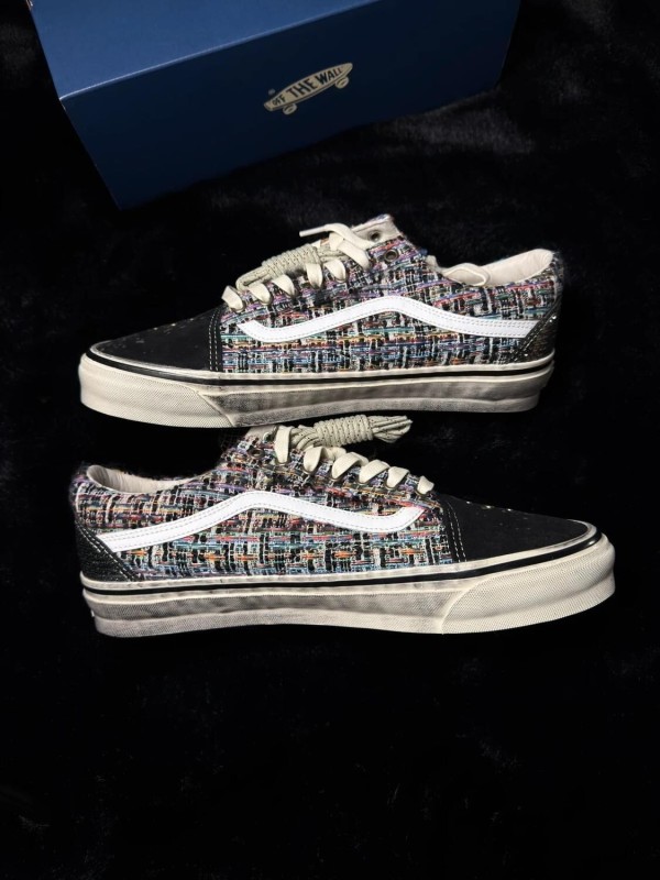 Vans Old Skool premium charms black grey - taille 45 2