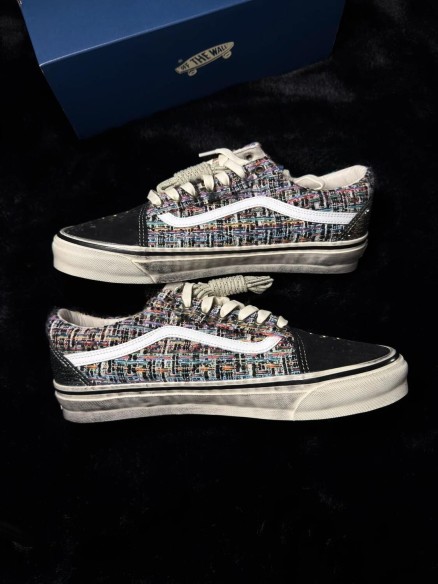 Vans Old Skool premium charms black grey - taille 45