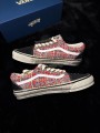 Vans old skool premium charms red black - taille 45