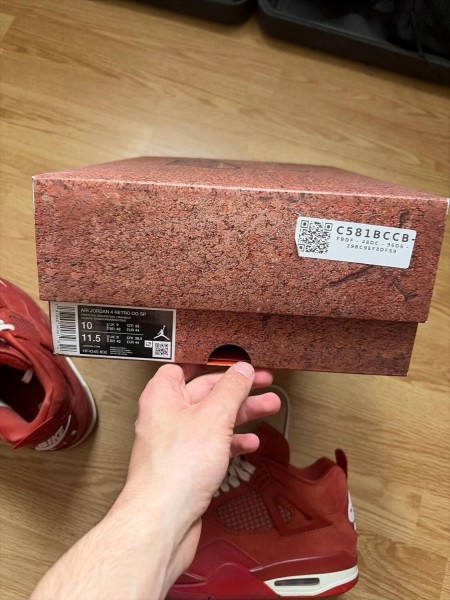 Nike air jordan 4 Nigel Brick by Brick