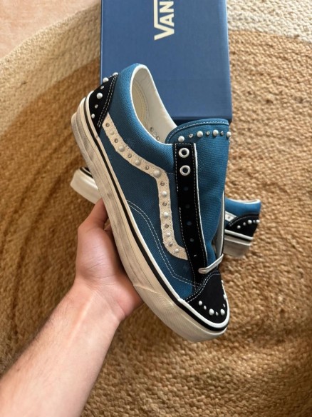 Vans LX Old Skool 36 Pearlized Pack Black Navy - Taille 44,5