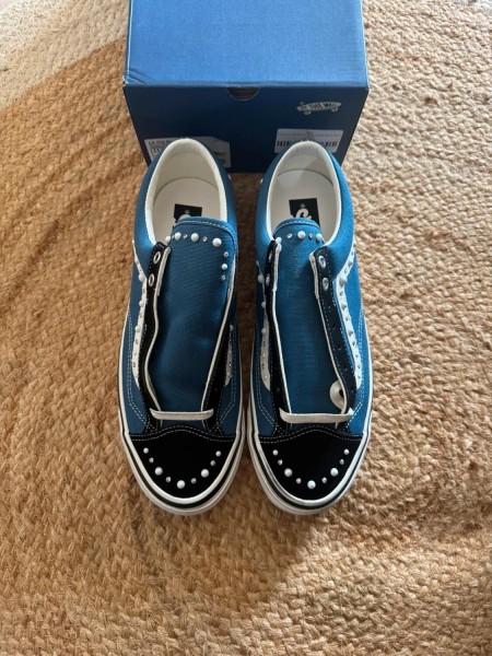 Vans LX Old Skool 36 Pearlized Pack Black Navy - Taille 44,5